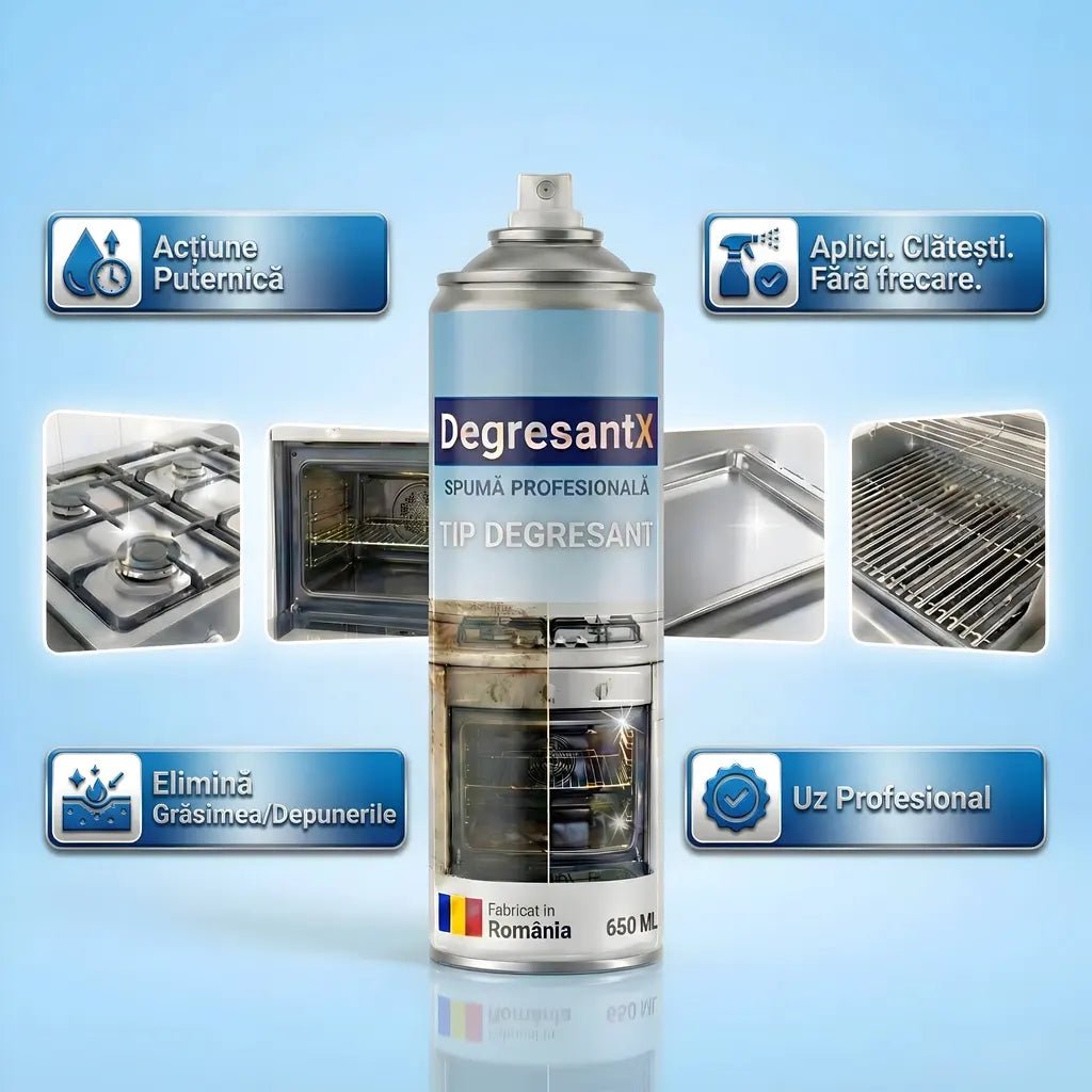 DegresantX® - Dizolvă toată grăsimea fără frecare - prindetop