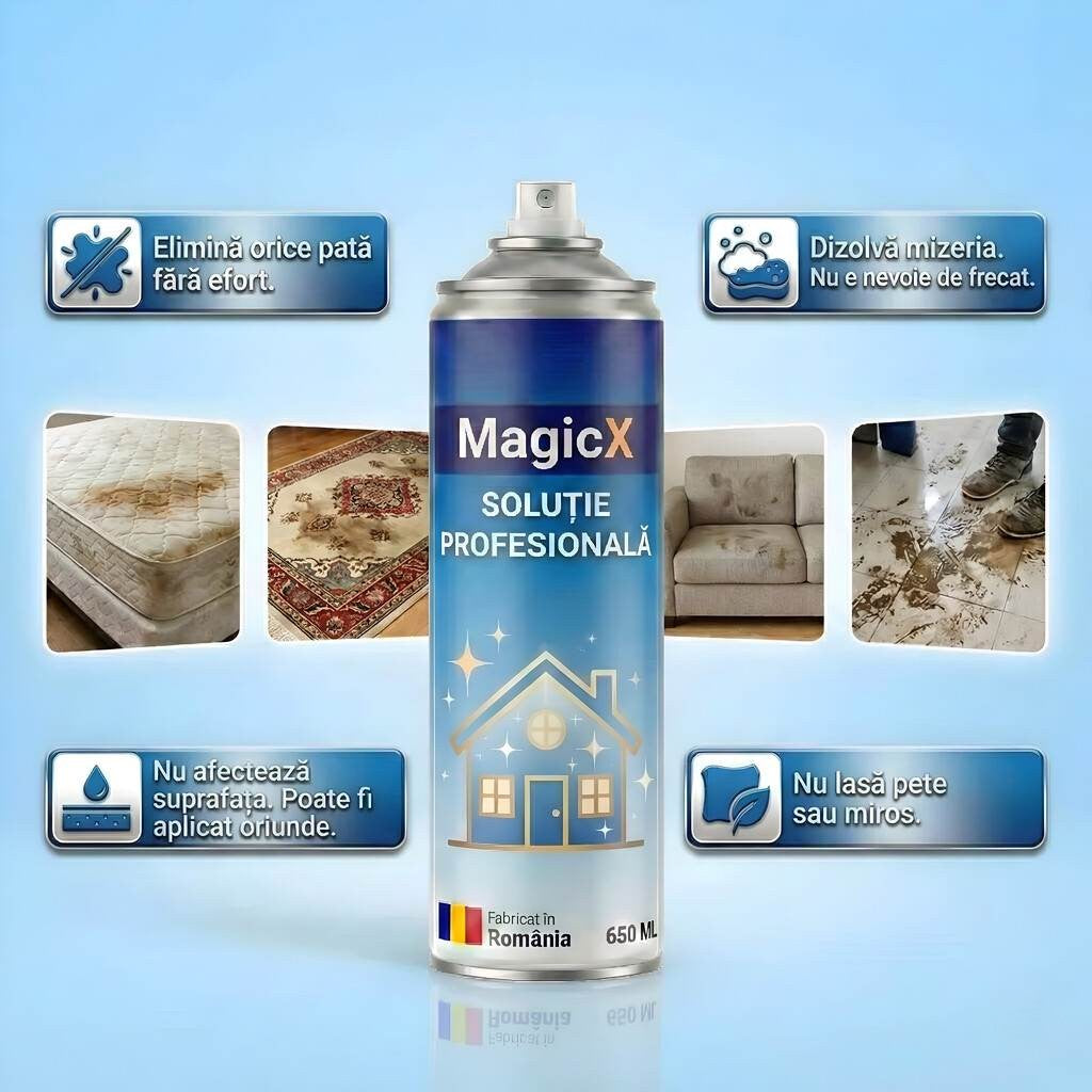 MagicX® - ELIMINĂ PETELE ȘI MIZERIA