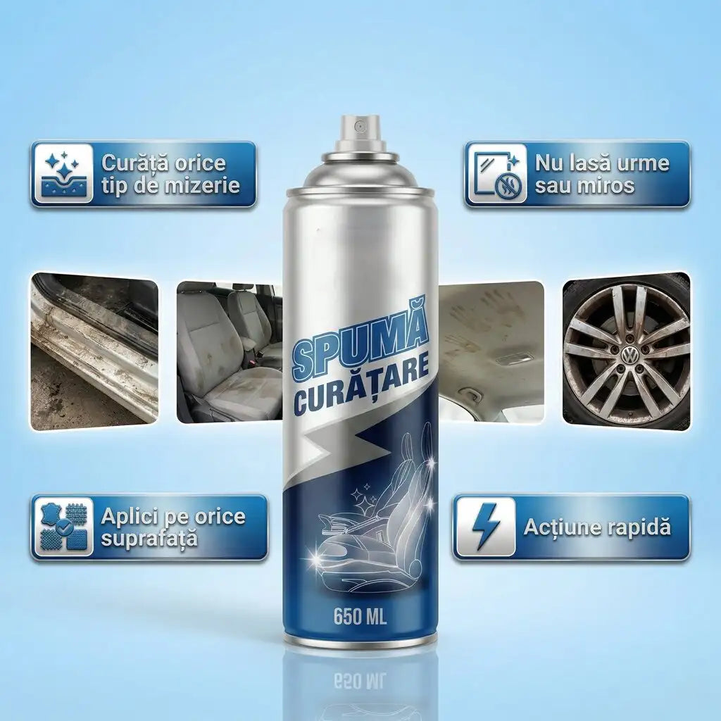 SpumaX® - Dizolvă toată mizeria (650ML + CADOU)