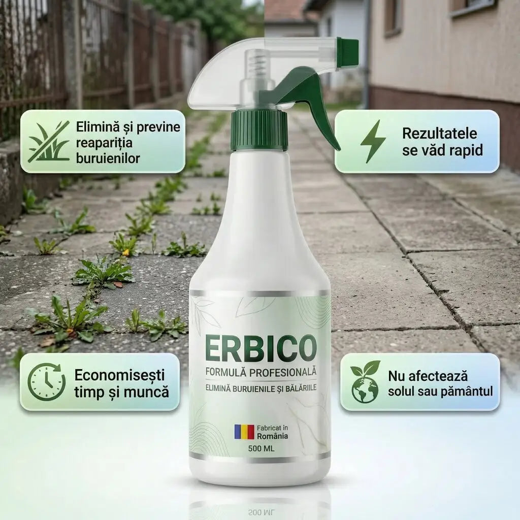 ERBICO® - Elimină buruienile și bălăriile nedorite