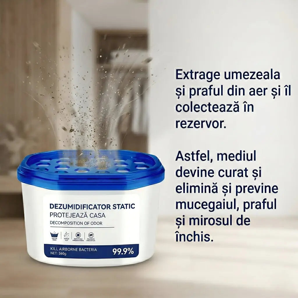 RESPIRO® - ELIMINĂ UMEZEALA, PRAFUL ȘI MUCEGAIUL