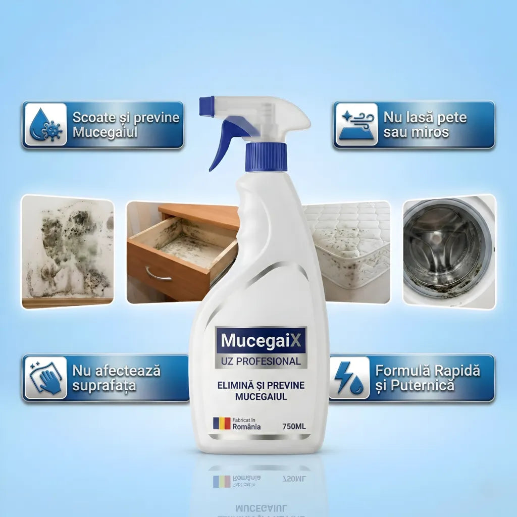 MucegaiX® - SCOATE ȘI PREVINE MUCEGAIUL 750ML
