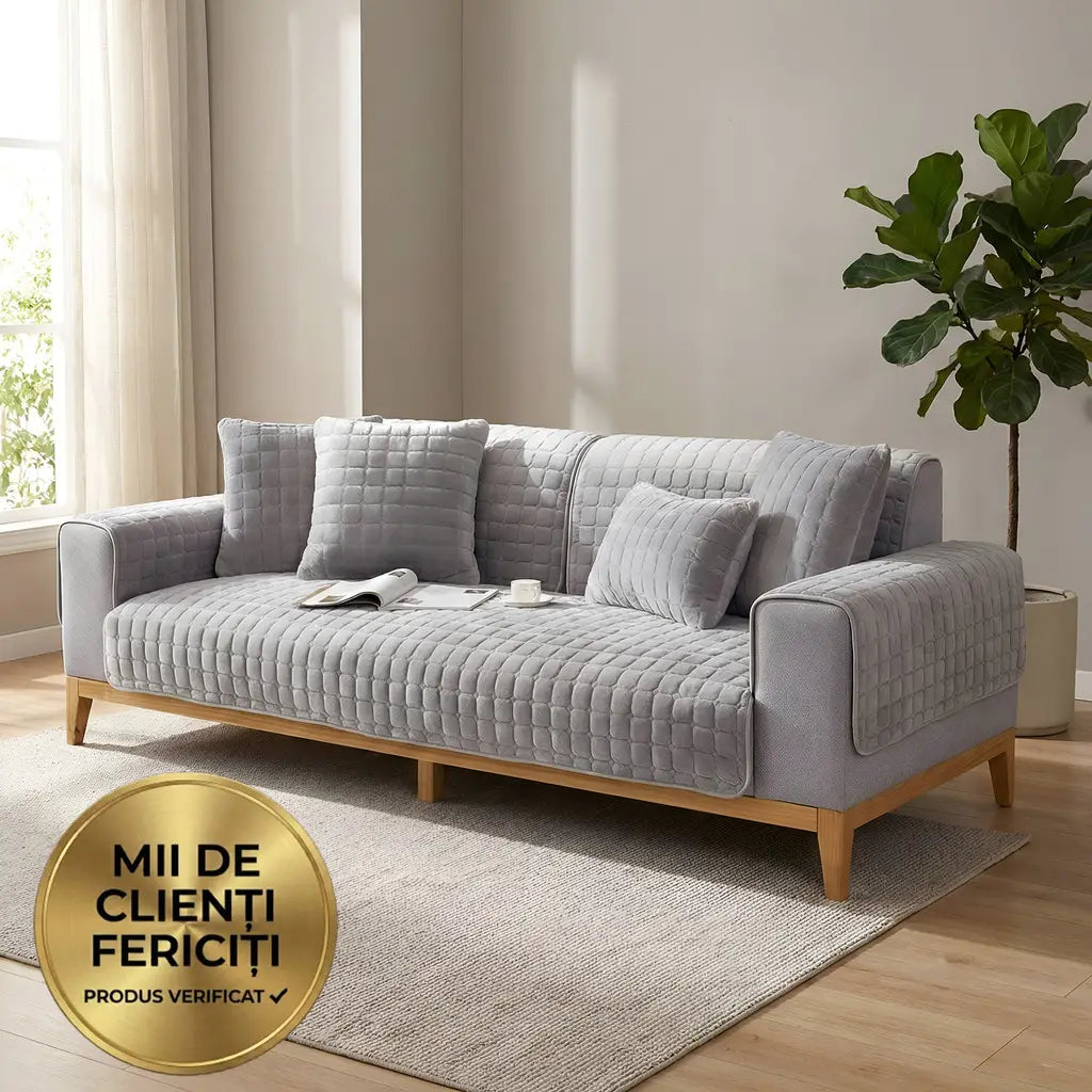 REGAL® - HUSĂ CANAPEA PUFOASĂ + FEȚE PERNĂ