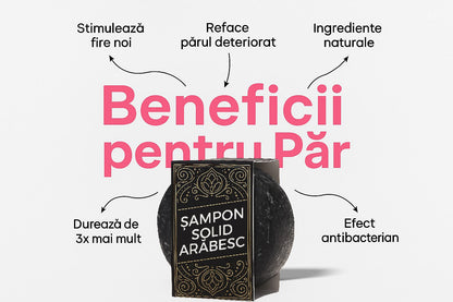Șampon Solid Arăbesc | 1+1 GRATIS - prindetop