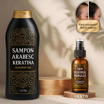 (SET) ȘAMPON 1 LITRU + ELIXIR PĂR 5 în 1 - prindetop
